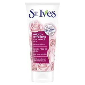 Rose Water & Aloe Gentle Exfoliation for Sensitive Skin - St. Ives