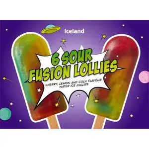 Sour Fusion Lollies  - Iceland