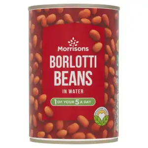 Borlotti Beans in Water - Morrisons