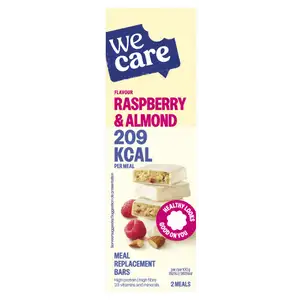Raspberry & Almond Bars - We Care