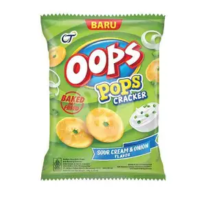 Pop Crackers Sour Cream & Onion Flavor - Oops