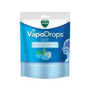 VapoDrops Cooling Peppermint Lozenge - Vicks
