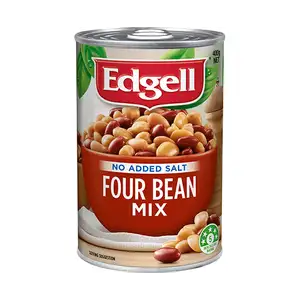 Four Bean Mixed No Salt Added	 - Edgell