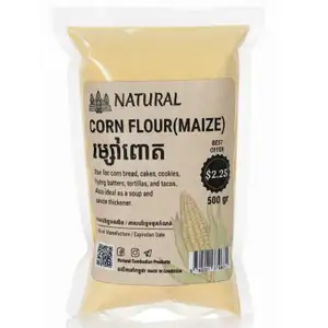 Gluten Free Corn Flour (Maize) - Natural Cambodian Products