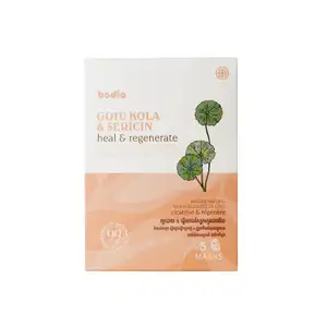 Biocellulose Gotu Kola & Sericin Sheet Mask Pack - Bodia