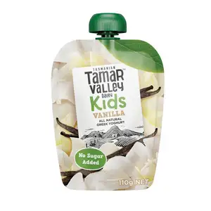 Kids Vanilla Greek Style Yogurt No Sugar Added - Tamar Valley