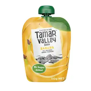 Kids Banana Greek Yogurt No Sugar Added - Tamar Valley