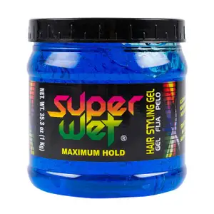 Maximum Hold Hair Styling Gel - Super Wet