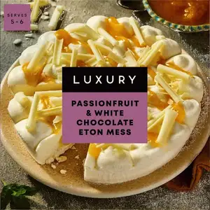 Passionfruit & White Chocolate Eton Mess - Iceland