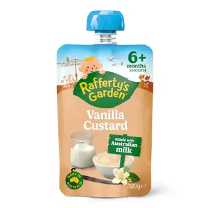 Vanilla Custard with Milk Smoothie for 6 Months Plus - Rafferty's Garden