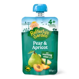 Pear & Apricot Smoothie for 4 Months Plus - Rafferty's Garden