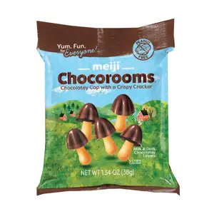Mini Chocrooms with Crispy Cracker - Meiji