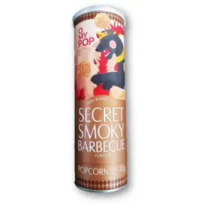 Secret Smoky Barbecue Popcorn - O My Pop