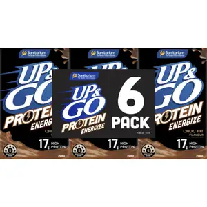 Up&Go Protein Energize Choc Hit Flavour - Sanitarium