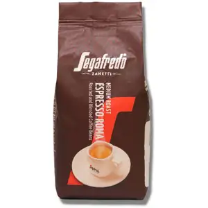 Espresso Roma Medium Roasted and Blended Coffee Beans - Segafredo