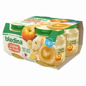 Fruits Cocktail No Added Sugar from 6 Months - Blédina