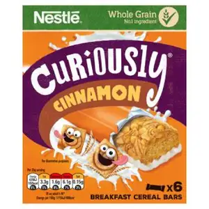 Curiously Cinnamon Cereal Bar - Nestlé