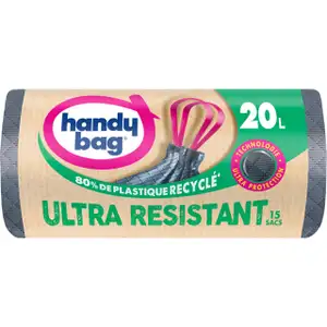 Ultra Resistant Drawstring Garbage Bag - Handy Bag