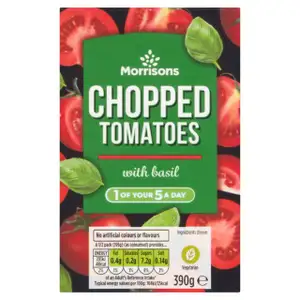 Chopped Tomatoes with Basil - Morrisons