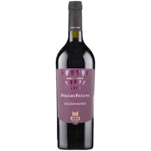 Poggio Pasano Negroamaro Red Wine - Cantina Sava