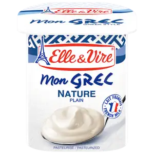 Plain Greek Yogurt - Elle & Vire