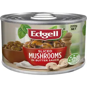 Sliced Mushroom in Butter Sauce - Edgell