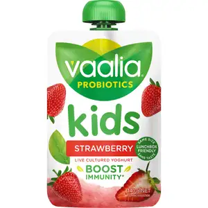 Kids Strawberry Probiotic Yogurt - Vaalia