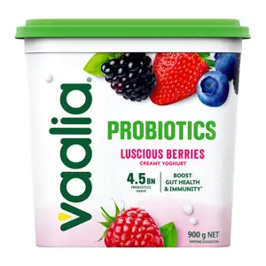 Luscious Berries Probiotics Creamy Yogurt - Vaalia