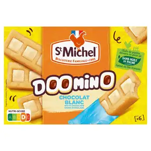 Doomino White Chocolate - St Michel