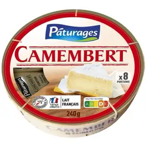 Camembert Portions - Pâturages
