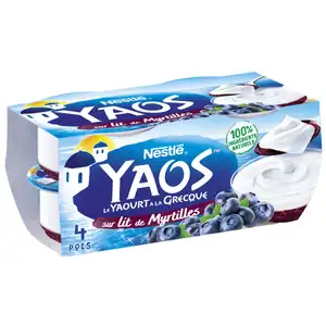 Yaos Blueberries Greek Style Yogurt - Nestlé