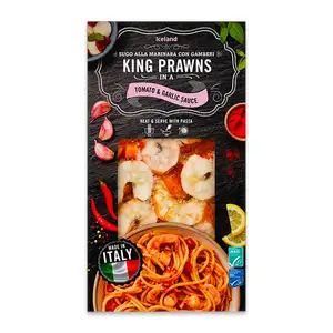 King Prawn in Tomato Sauce & Garlic  - Iceland