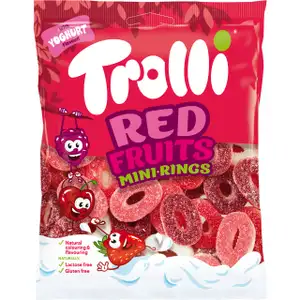 Red Fruit Mini-Rings - Trolli