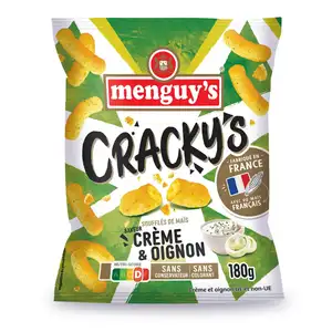 Cream and Onion Cracky's - Menguy's