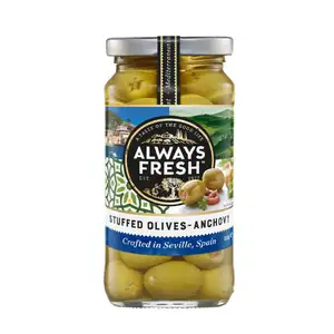Anchovy Stuffed Olives - Always Fresh