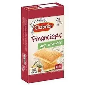 Financiers with Almonds - Chabrior