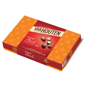 Whole Roasted Almonds Coated with Milk Chocolate - VanHouten