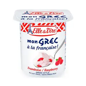 Raspberry Greek Yogurt - Elle & Vire