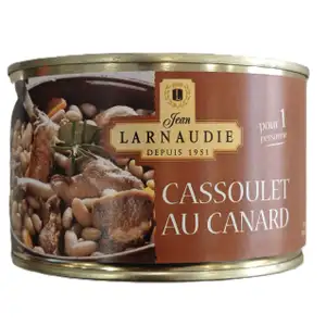 Cassoulet with duck - Larnaudie