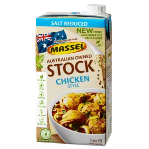 Chicken Style Stock Salt Reduced Gluten Free - Massel