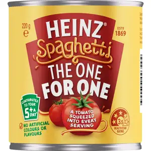 Spaghetti in Tin - Heinz