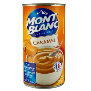 Caramel Cream  - Mont Blanc pantry