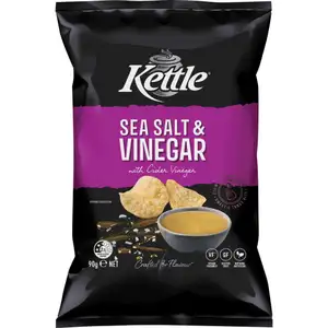 Sea Salt & Vinegar Chips - Kettle