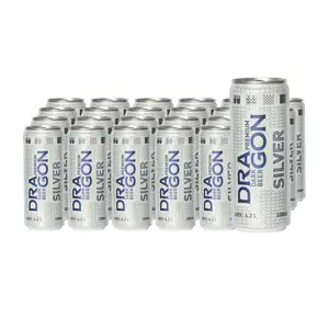 Silver Premium Dark Beer - Dragon