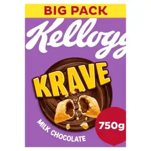 Krave Milk Chocolate Breakfast  - Kellogg's