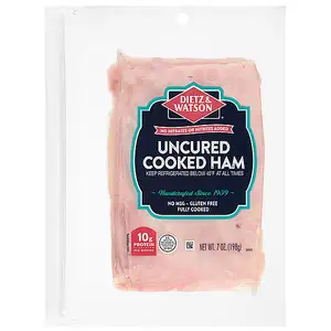 Gluten Free Uncured Cooked Ham - Dietz & Watson