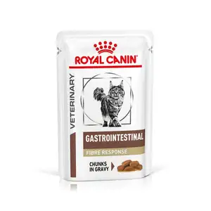 Gastrointestinal Fibre Response Chunks in Gravy Pouch - Royal Canin