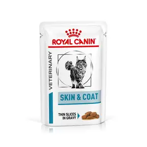 Skin & Coat Thin Slices in Gravy Pouch - Royal Canin