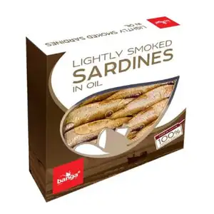 Lightly Smoked Sardines in Oil - Banga