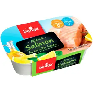 Atlantic Salmon in Oil with Lemon - Banga